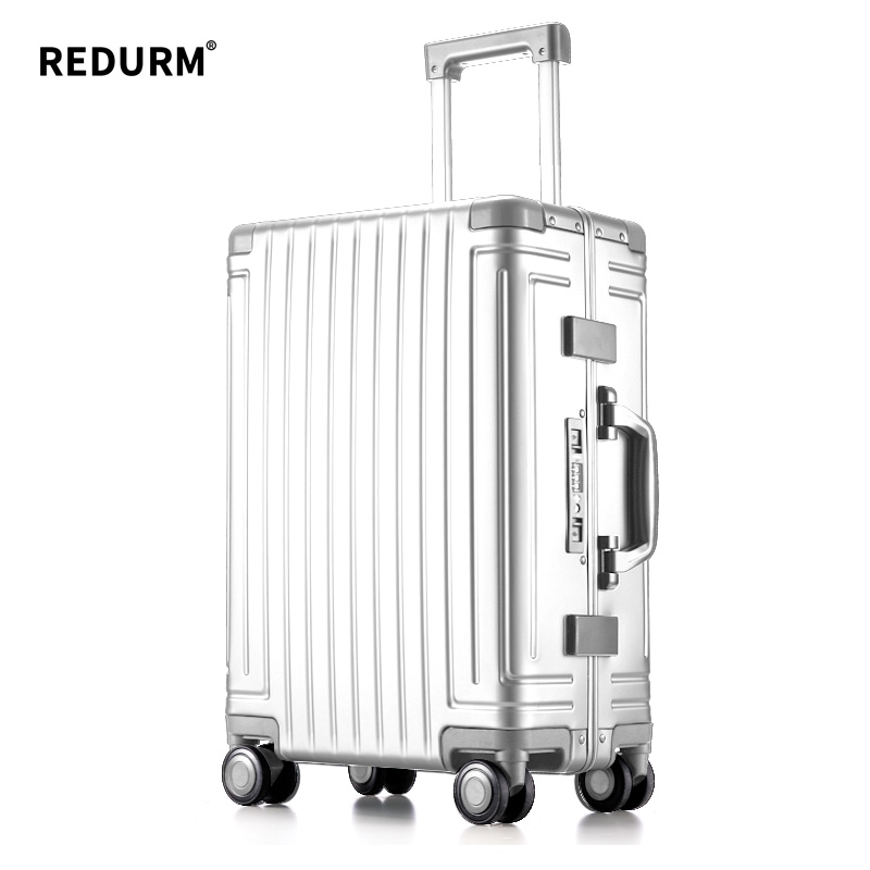 瑞德姆铝镁合金拉杆箱RL-QLTA002（单位：个) 银色 20寸