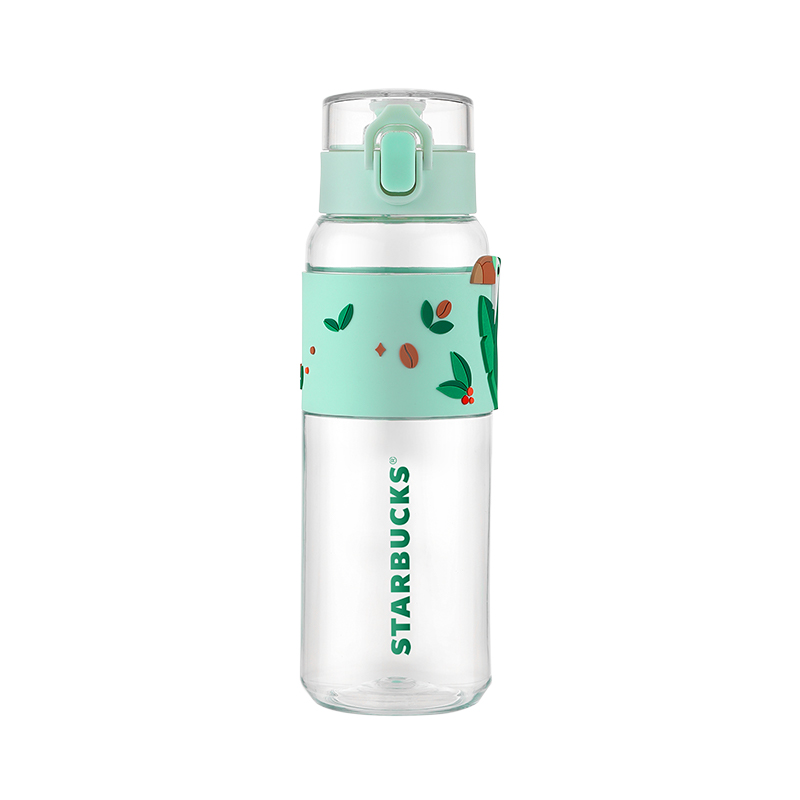 星巴克Starbucks春日款弹跳畅饮杯750mL（单位：个） 绿色