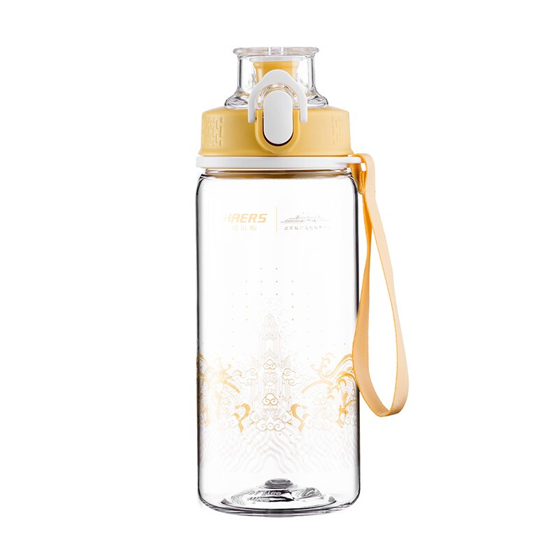 哈尔斯 故宫运动水杯500ml HTR-500-2-G（单位：个） 金色