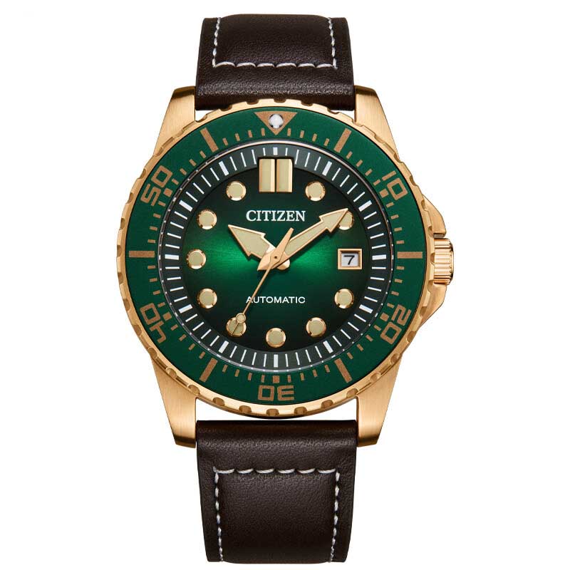 Citizen西铁城 ME彩系列 机械手表商务男表NJ0173-18X（单位：块） 绿色