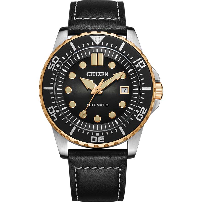 Citizen西铁城 ME彩系列 机械手表商务男表NJ0176-10E（单位：块） 黑色