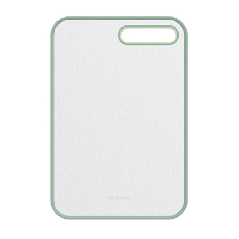 LIVEN利仁谷维钢二合一抗菌防霉砧板菜板LPCB-BP05/个 不锈钢色