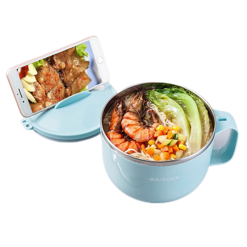 美厨艾尚泡面碗1200ml（蓝色）MCWA109（单位：个）  