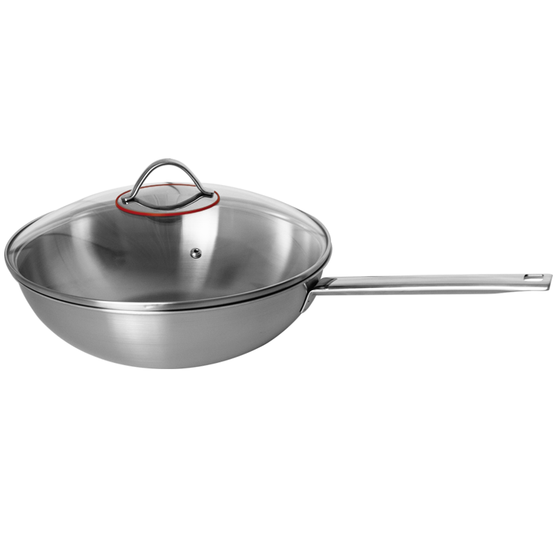 康宁Revere 不锈钢炒锅30CM RWU-B1130/YK 不锈钢色