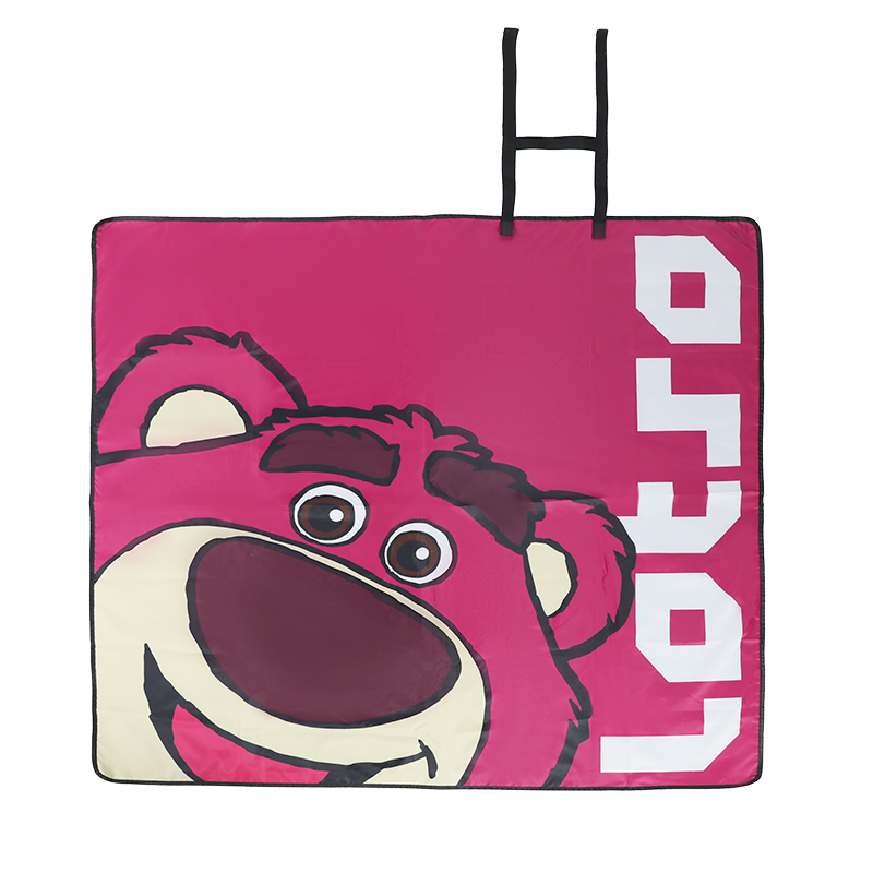 迪士尼JDFD22791-LO草莓熊系列野餐垫玫红不分码（单位：个） 玫瑰红色