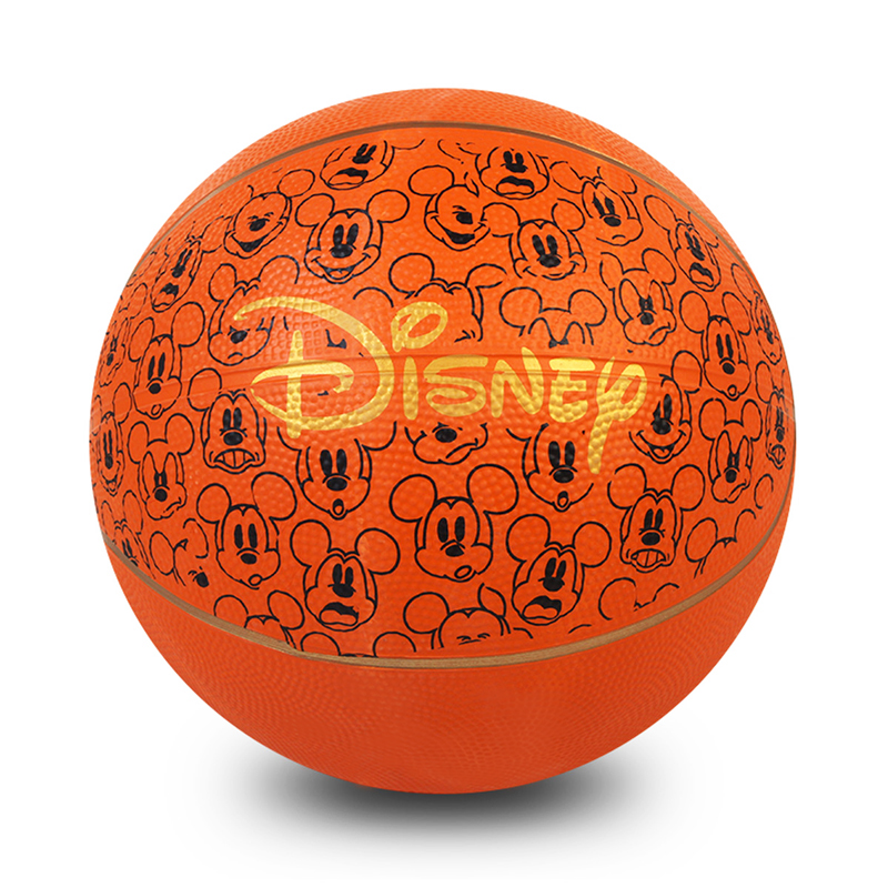迪士尼DA1005-A5#胶篮球橙色5号（单位：个） 橙色