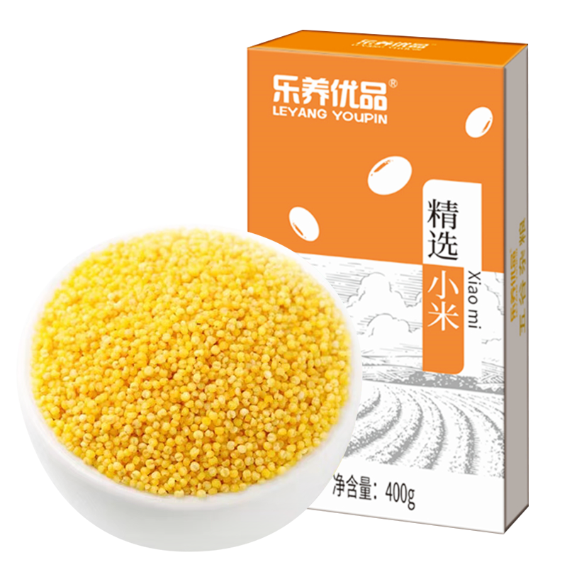 乐养优品精选小米400g*2单位：盒  