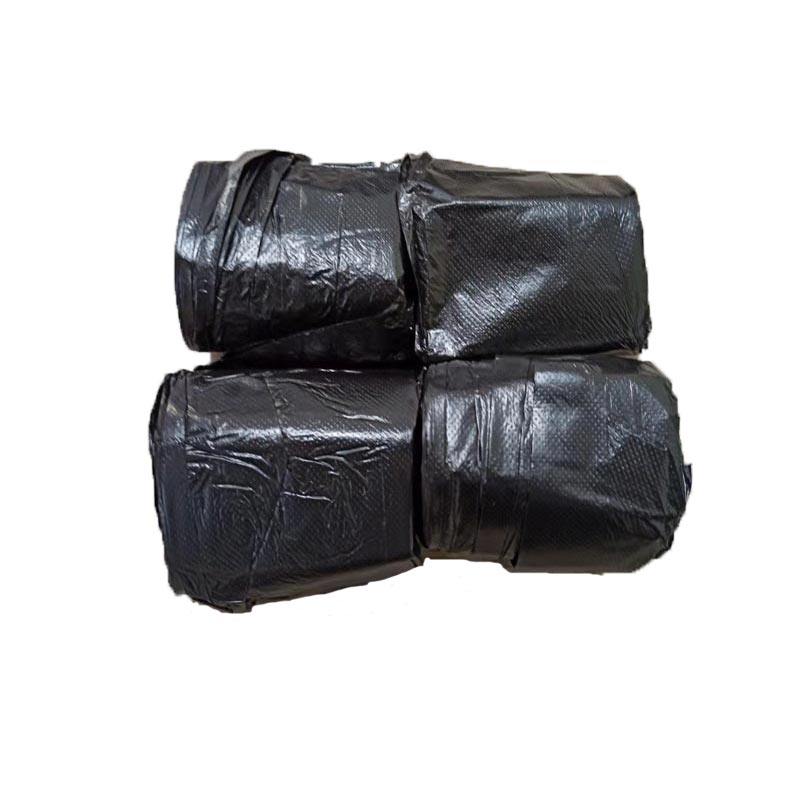 中云智创 中号商用物业办公加厚平口垃圾袋分类 60*80cm黑色50只/包*2包装 黑色