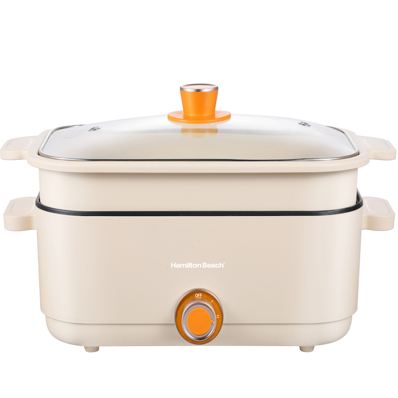 汉美驰（Hamilton Beach）HP50101多功能电火锅5L（单位：台） 象牙色