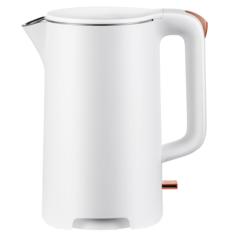 汉美驰（Hamilton Beach）KT18301呼吸灯白色电水壶1.8L（单位：台） 白色