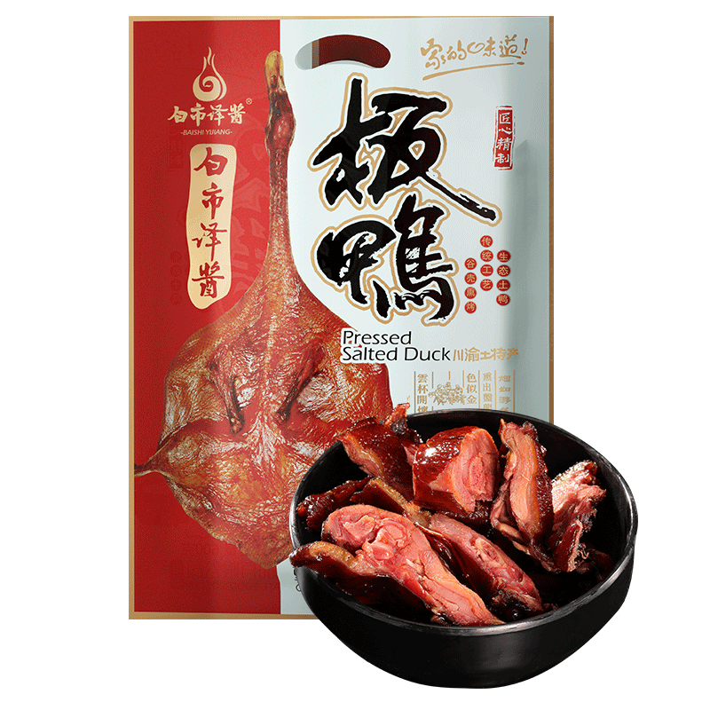 美缀美白市译酱板鸭600g（单位：袋）  