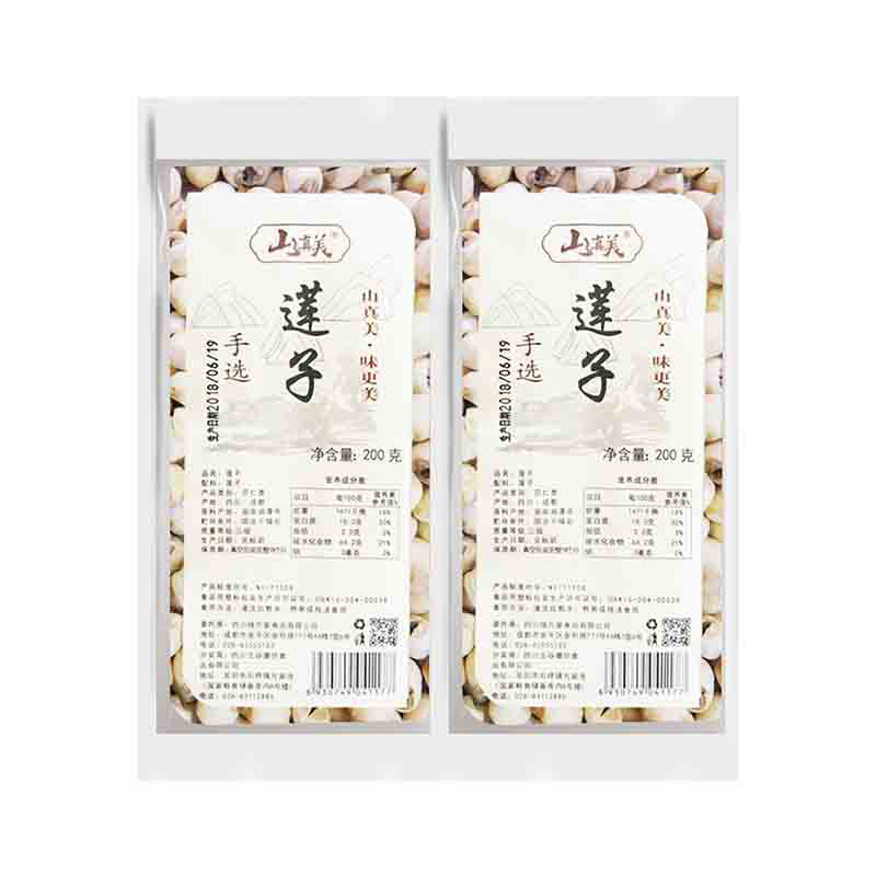 山真美莲子200g*2（单位：组）  