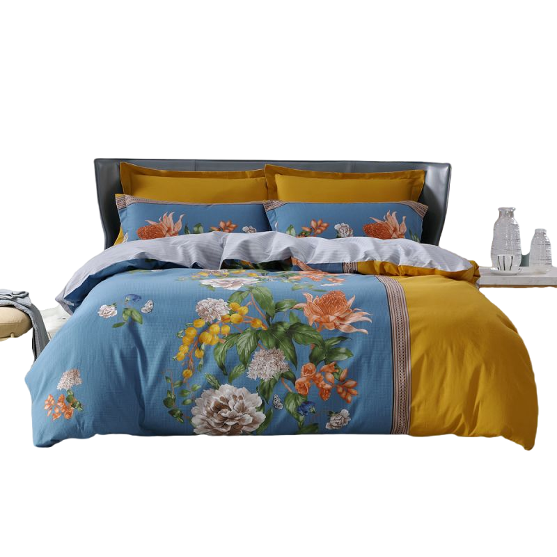 水星家纺 DH欢聚-S04(抗菌）四件套 适用1.5米床/120431（单位：套） 混色