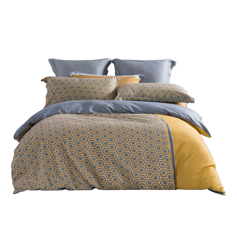 水星家纺 DH梵讴-S04（抗菌）适用1.5米床/122099（单位：套） 香槟黄