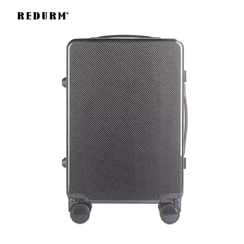瑞德姆碳纤维行李箱 20英寸登机箱铝框拉杆箱坚固耐用TSA密码锁飞机轮RL-TX2302(单位：个） 黑色 20寸