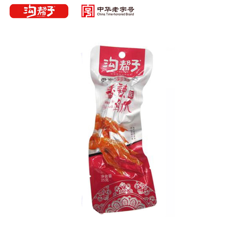 沟帮子香辣鸡爪250g（25g*10袋）  