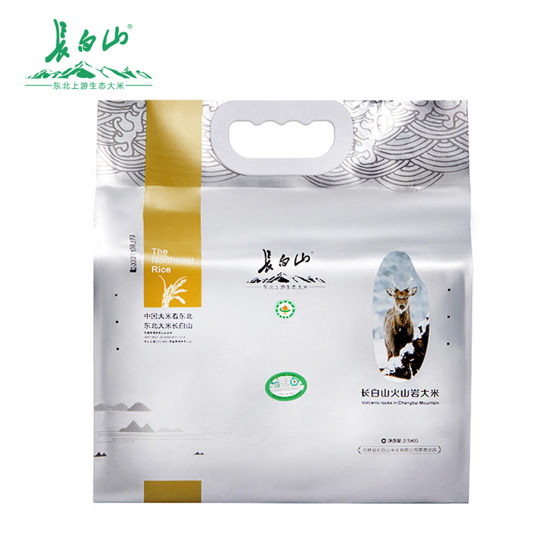 长白山火山岩有机大米狍系（单位：袋） 2.5kg