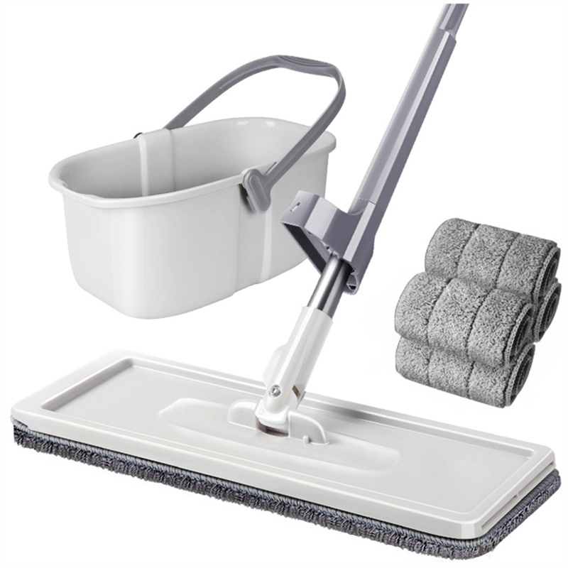 百家好世 简易免手洗（单位：套） 平拖4布+拖把桶