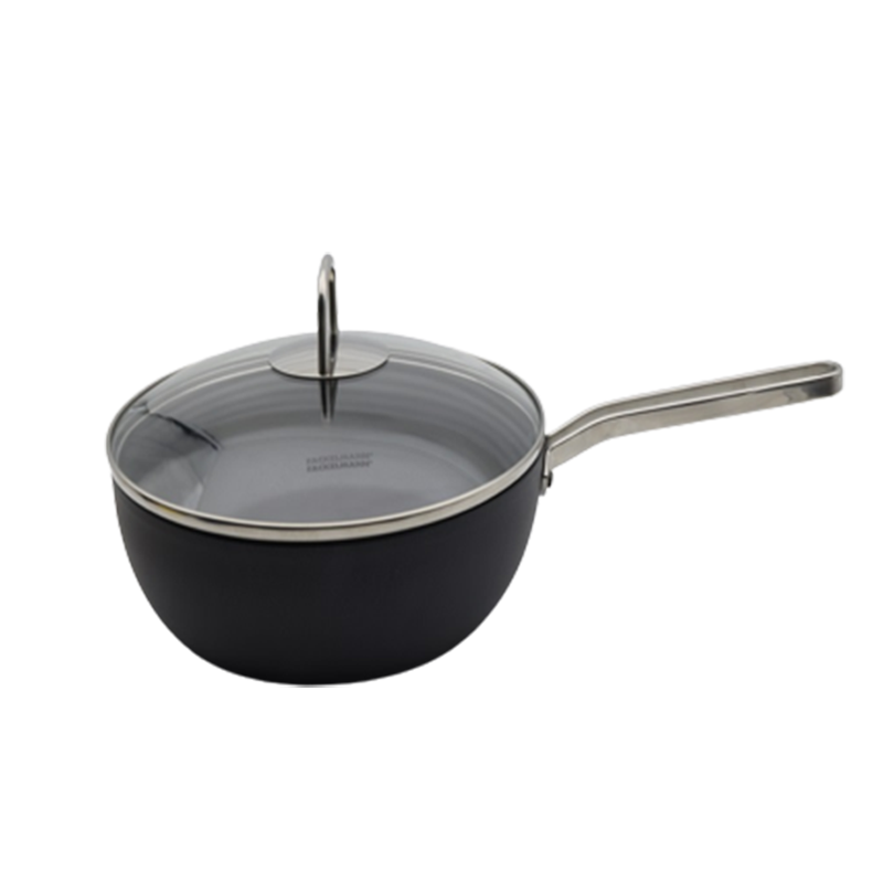 德国法克曼(FACKELMANN）28cm不粘炒锅(有盖)（单位：个） 黑色