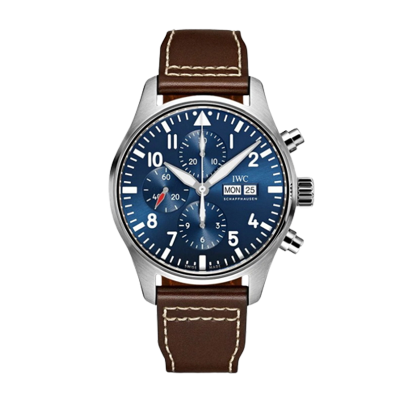 IWC万国 飞行员系列&ldquo;小王子&rdquo;特别版自动机械皮带男表 IW377714（单位：块） 蓝色