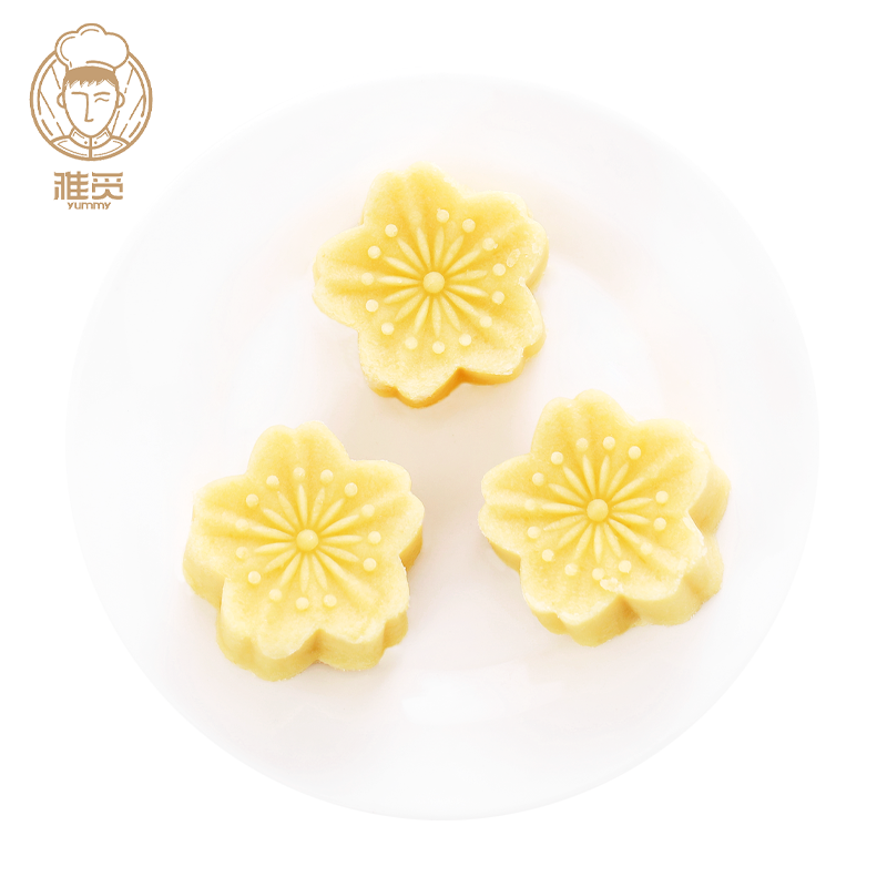 雅觅原味绿豆糕320g（单位：盒) 绿色