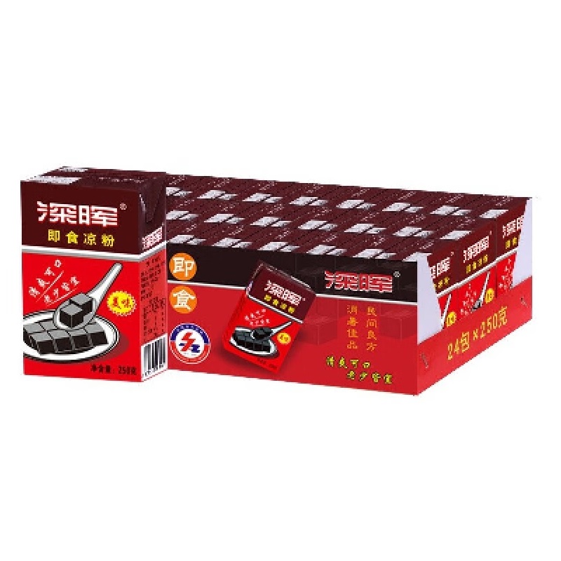 深晖-凉粉250ml*16盒 红色
