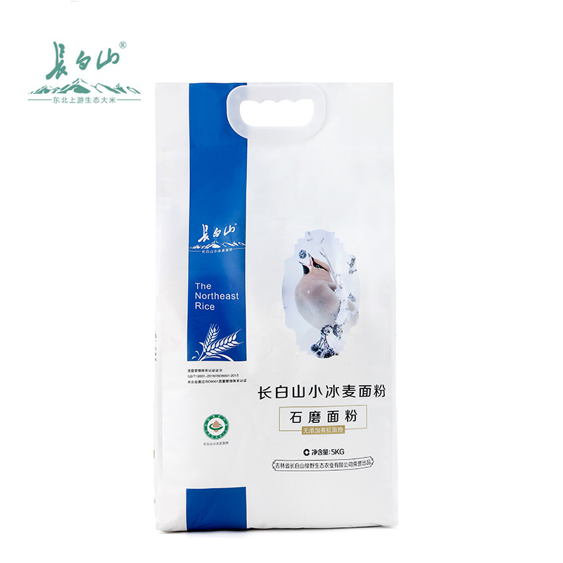 长白山有机石磨小冰麦面粉（单位：袋） 2.5kg