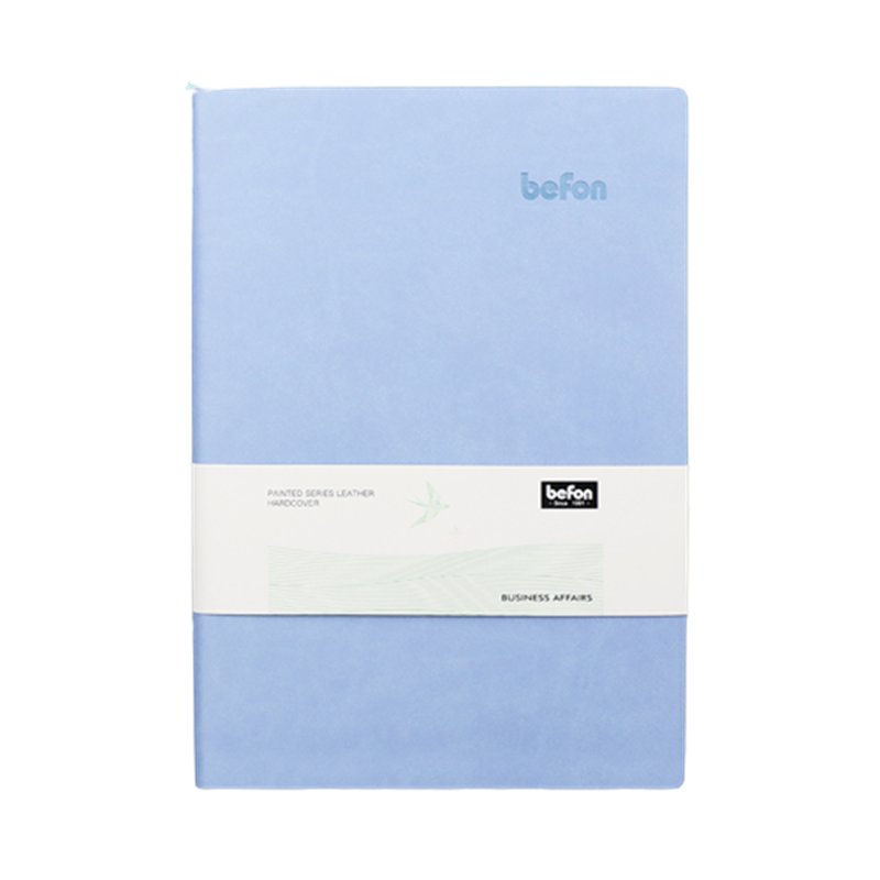 得印(befon) A5彩色本 笔记本子工作学习日记本 手帐记事本子 办公用品文具 计价单位：本 蓝色