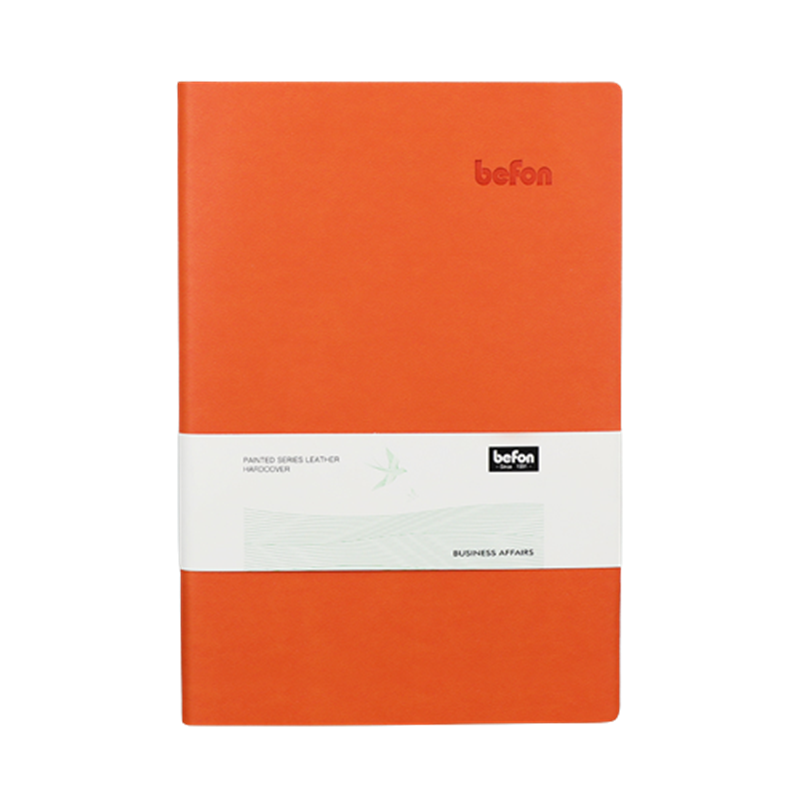 得印(befon) A5彩色本 笔记本子工作学习日记本 手帐记事本子 办公用品文具 计价单位：本 橙色