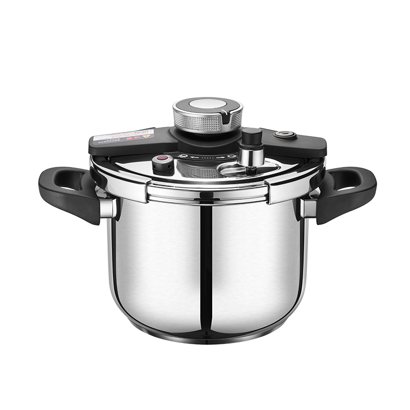 欧美达巴赫系列-304不锈钢压力锅6L BHGY22 不锈钢色