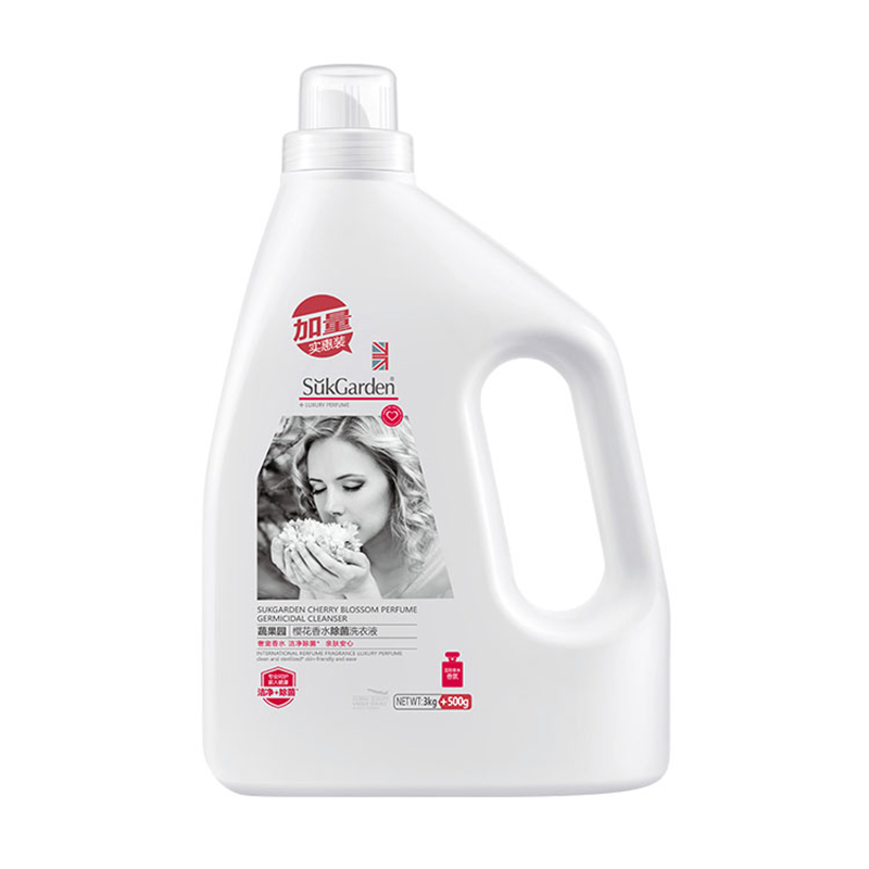蔬果园（SukGarden）樱花香水除菌洗衣液（洁净护色型）SGY0100（单位：瓶） 白色