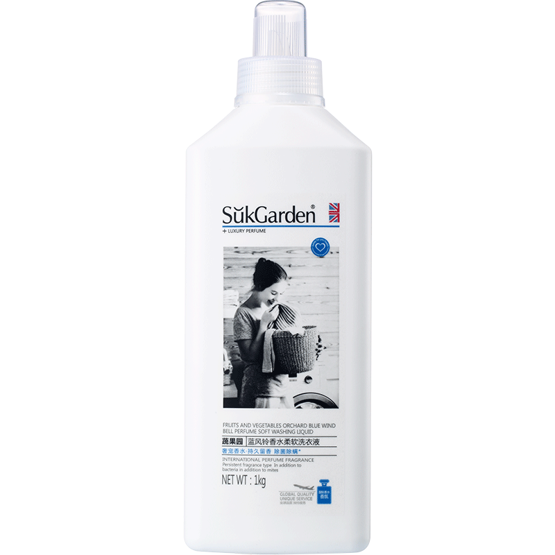SukGarden蔬果园蓝风铃香水柔软洗衣液（持久留香型）（单位：瓶） SGY0116