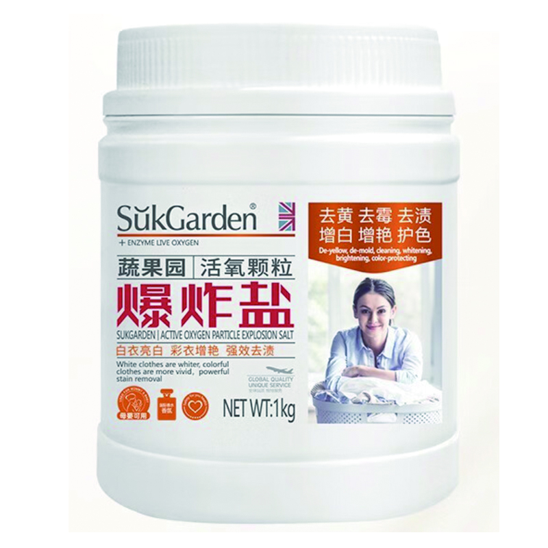 SukGarden蔬果园活氧颗粒爆炸盐-1kg（单位：瓶） SGY0340