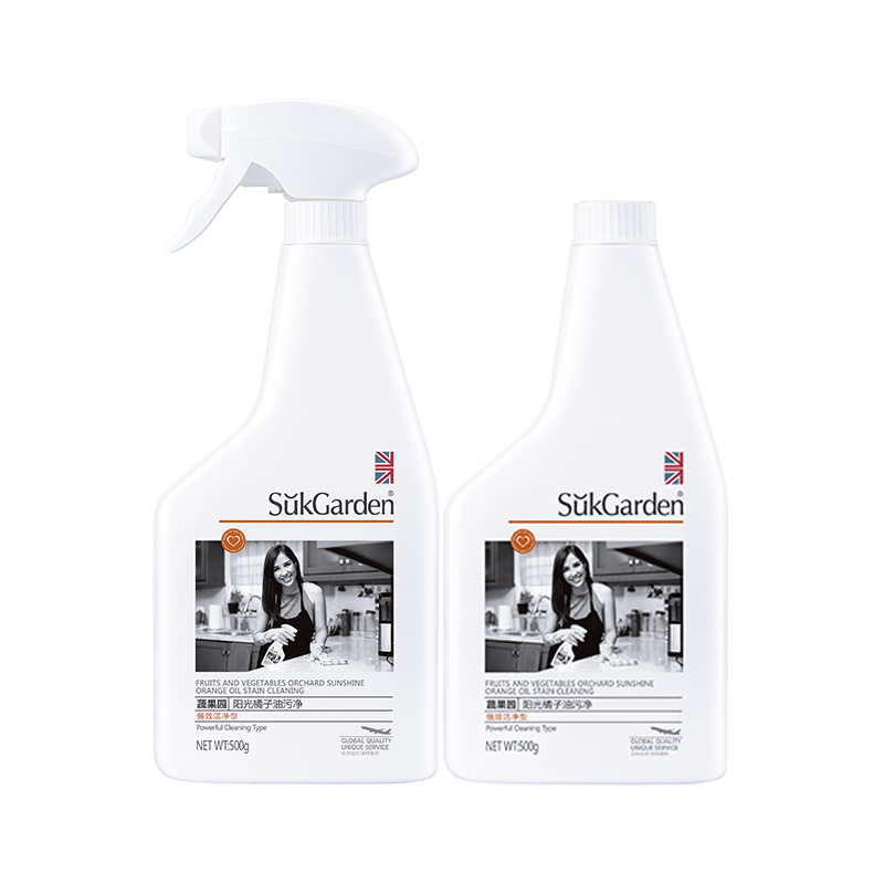 SukGarden蔬果园阳光橘子油污净（强效洁净型）促销装（单位：组） SGY0080