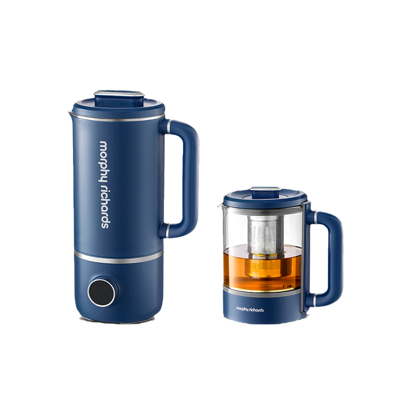 摩飞电器（morphy richards）多功能破壁豆浆机MR8200+养生壶组合装（单位:套） 蓝色