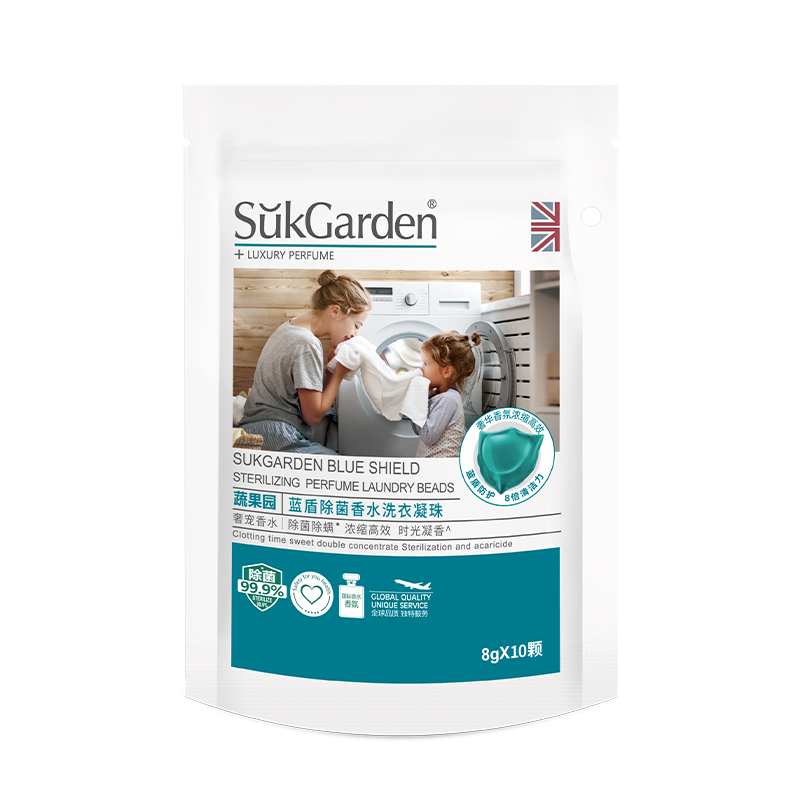 SukGarden蔬果园蓝盾蓝风铃香水洗衣凝珠（单位：袋） SGY0245