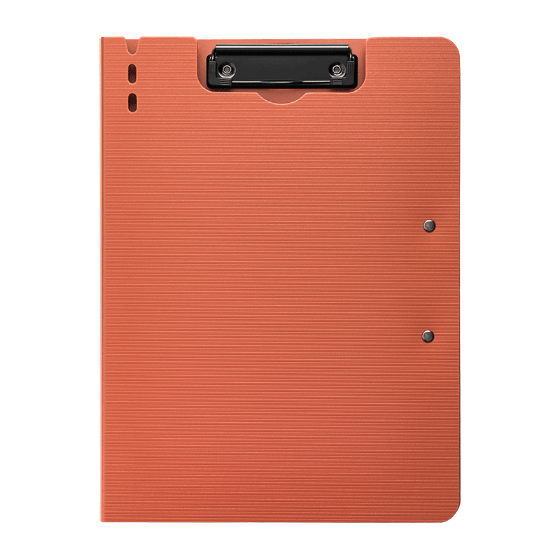天色 5个A4文件夹板双夹折页板夹 会议夹秘书夹资料夹试卷夹签字签约呈阅夹 TS-10002 珊瑚橙 珊瑚橙