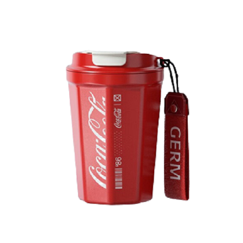 格沵（GERM）可口可乐联名款菱形GPS-2124VP-CCR 390ml（单位：个） 红色