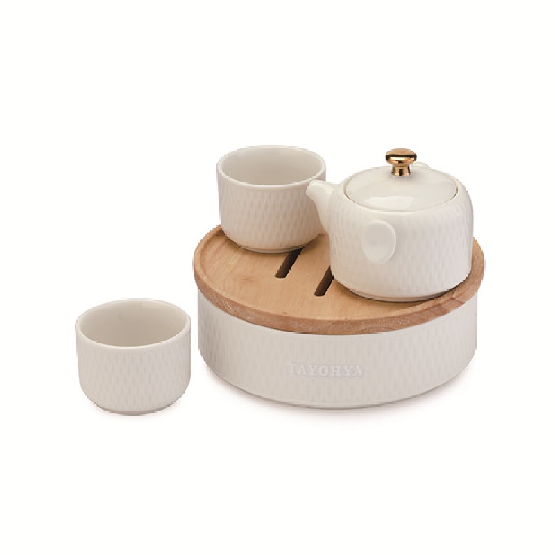 多样屋TAYOHYA 功夫茶具组 TA040301008ZZ（单位：套）新疆、西藏不发货 白色