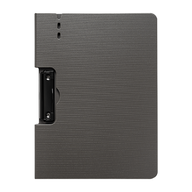 天色 5个A4文件夹板横式折页板夹 会议夹秘书夹资料夹试卷夹签字签约呈阅夹 TS-10001 玛瑙灰 玛瑙灰