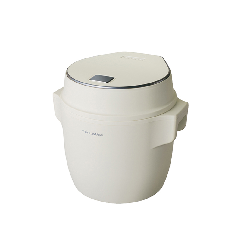 recolte（丽克特）RCR-1迷你电饭煲1.2L（单位：台） 香草白