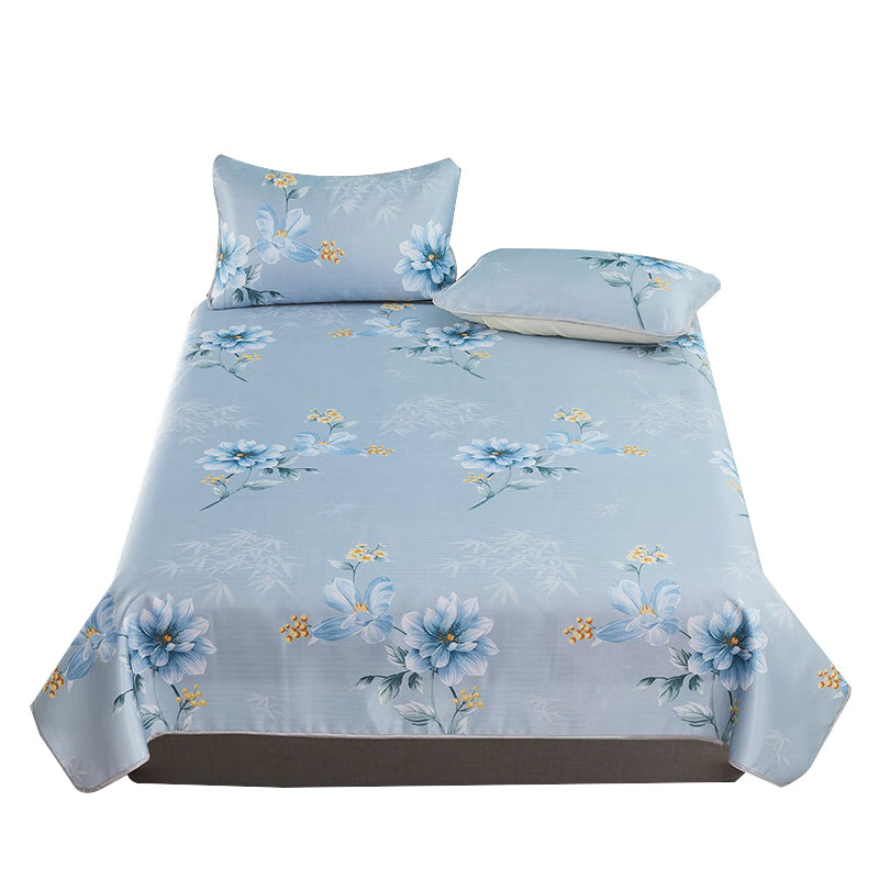 路易卡罗（LOUIS.KELLOG）兰馨水洗冰丝软席 LK3269 蓝色 1.8米床