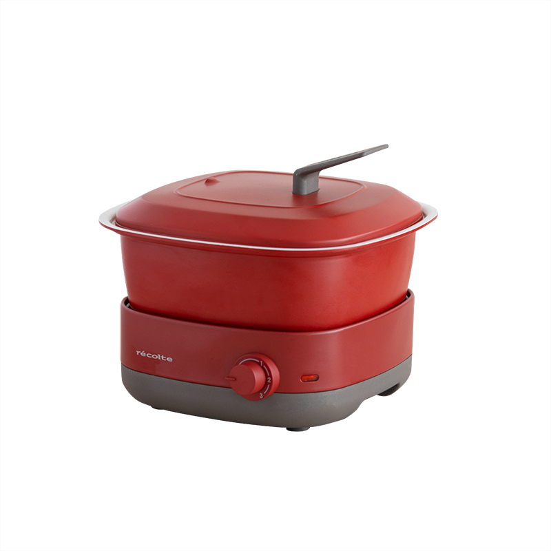 丽克特（recolte） RPD-4 （R）  电煮锅  复古红（单位：台）