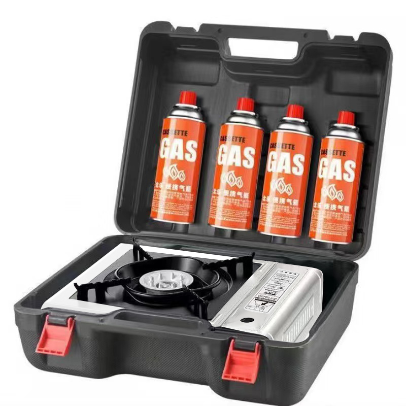 户外卡式炉套装 白色