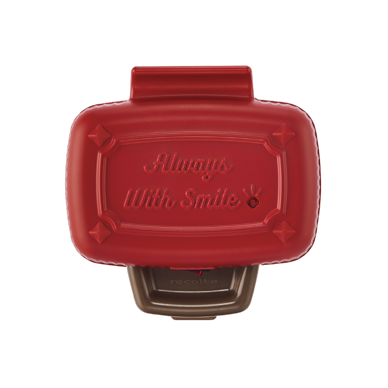 recolte（丽克特）RPS-3迷你三明治机（单位：台） 复古红