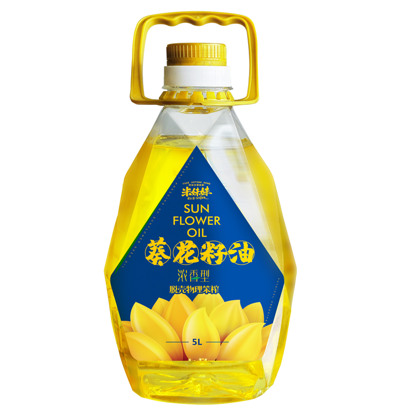 米妹妹（MIMEIMEI） 浓香型葵花籽油5L（单位：桶） 黄色