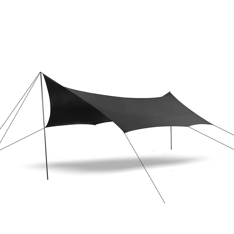 蝶形黑胶防晒天幕23㎡ 酷黑黑胶