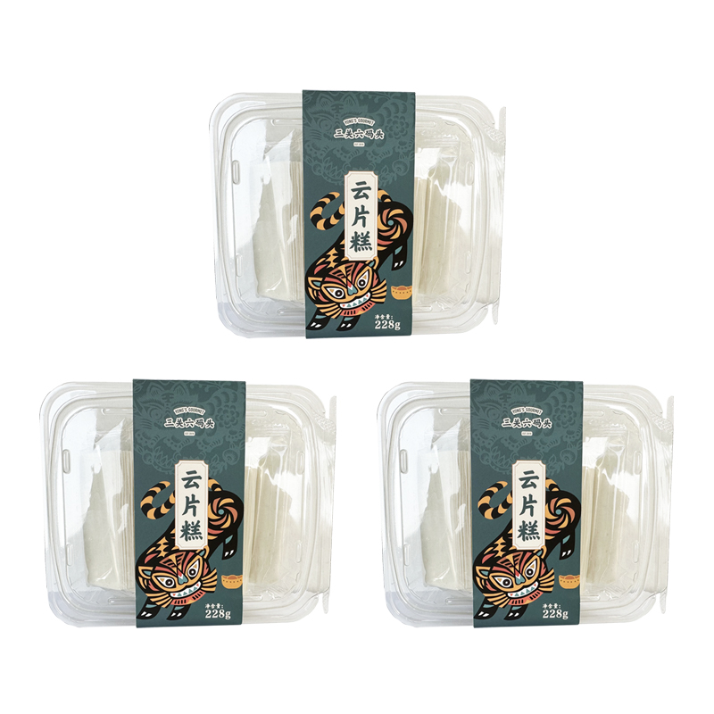 三关六码头云片糕228g*3（单位：组） 白色