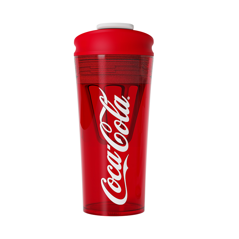 格沵（GERM）可口可乐联名系列运动摇摇杯GE-CK23SS-DS3系列430ml（单位：个） 红色