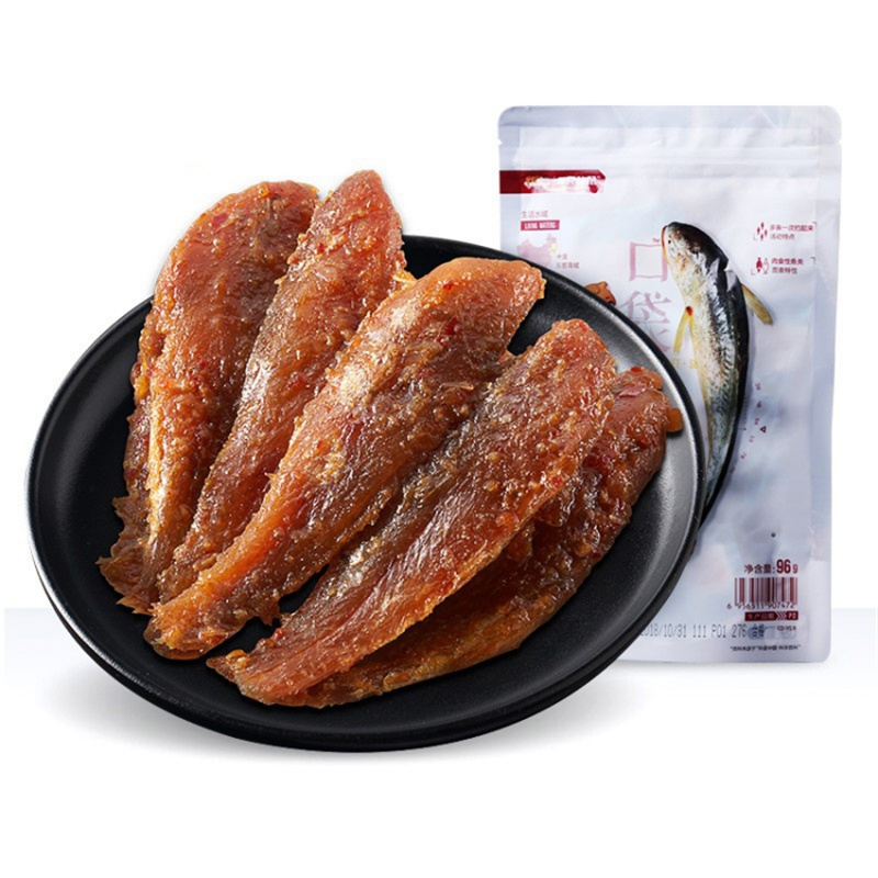 三只松鼠坚果零食 香辣味小黄鱼96g*2袋 96g*2袋 96g*2袋